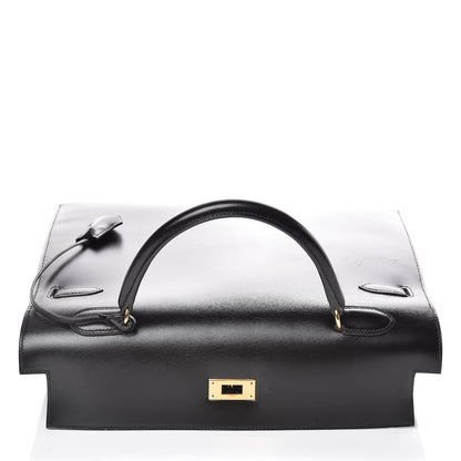 Hermes Box Kelly Sellier 35 Black 34 of 44