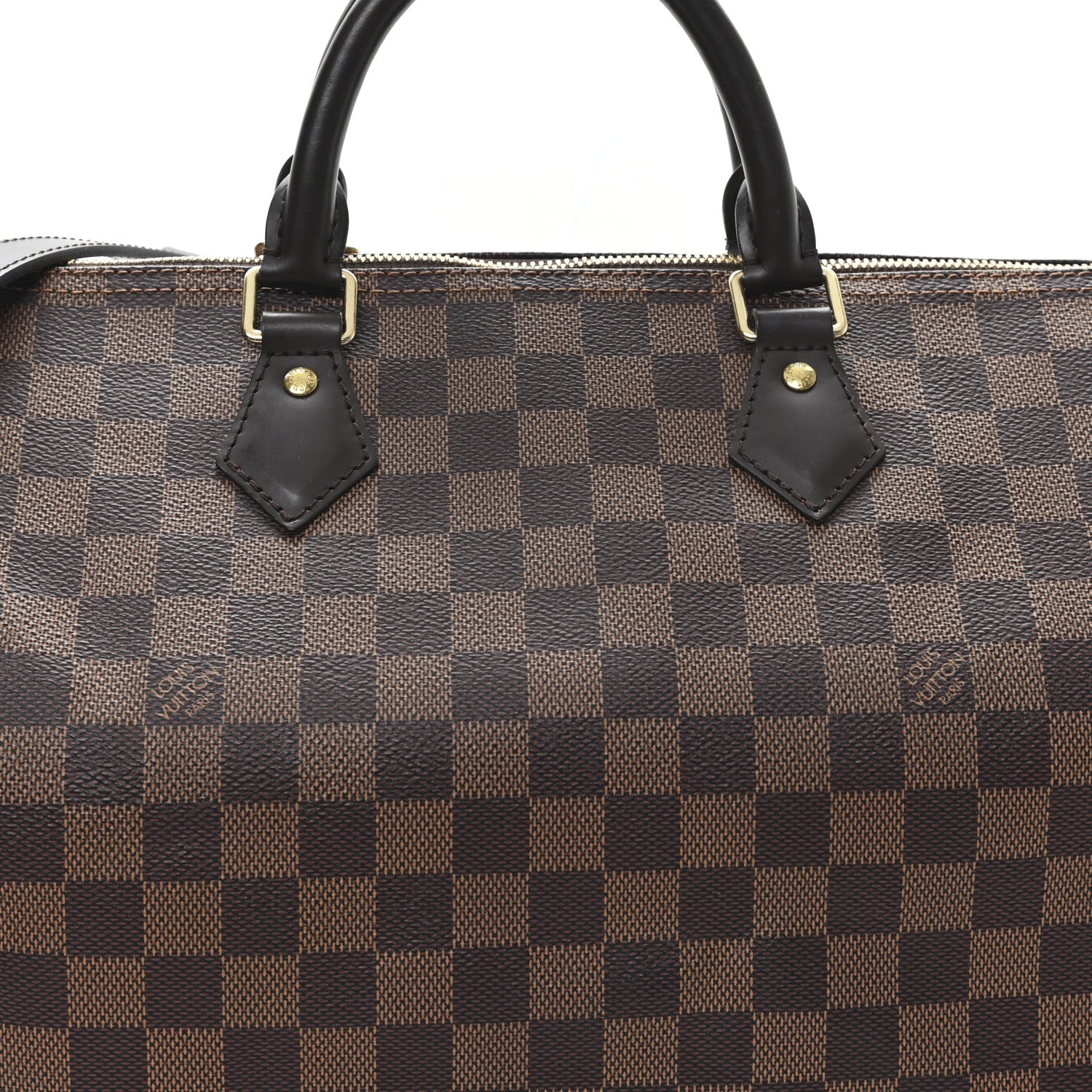 Louis Vuitton Damier Ebene Speedy Bandouliere 35 7 of 10