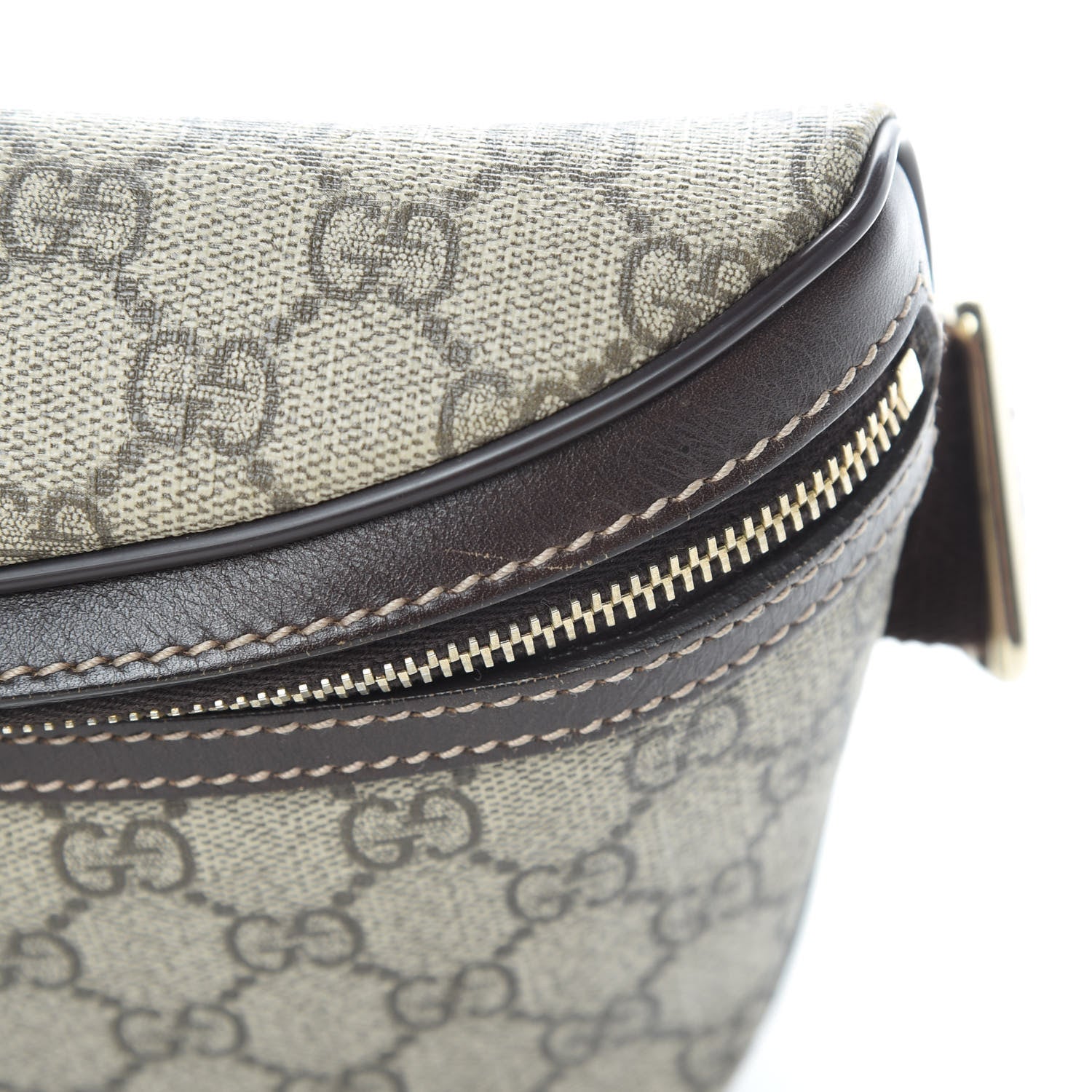 Gucci GG Supreme Monogram Belt Bag Dark Brown 13 of 13