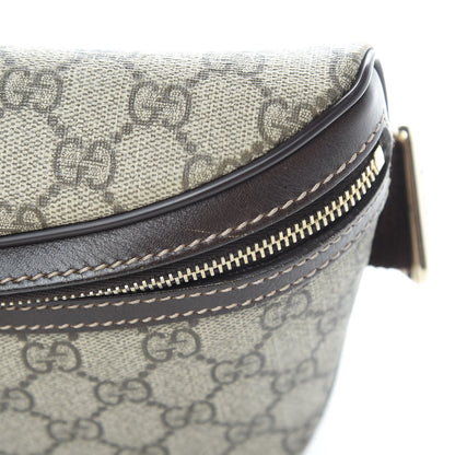 Gucci GG Supreme Monogram Belt Bag Dark Brown 13 of 13