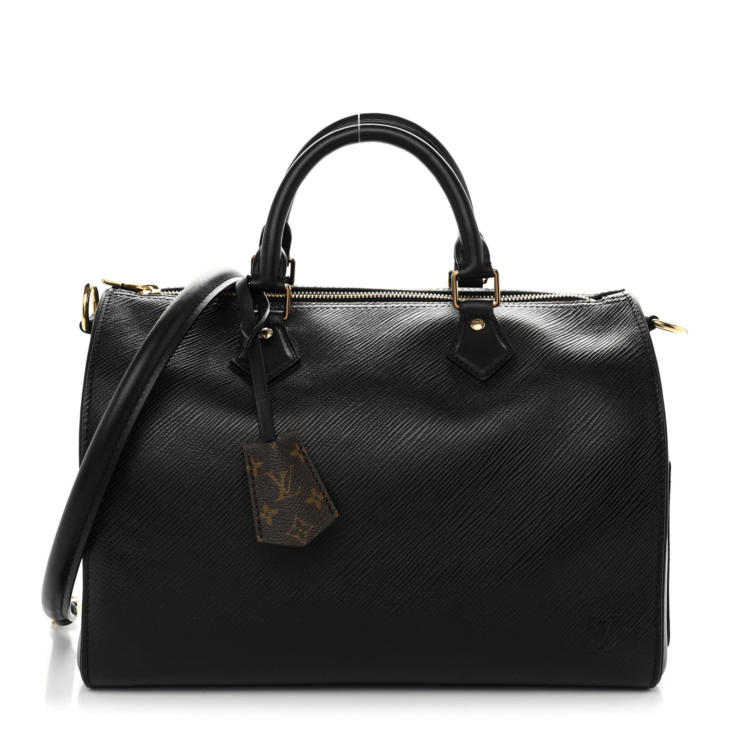 Louis Vuitton Epi Speedy Soft 30 Black 1 of 9