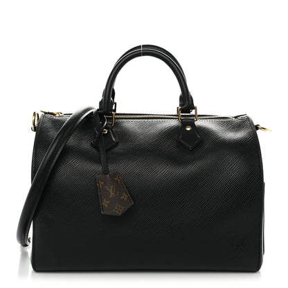 Louis Vuitton Epi Speedy Soft 30 Black 1 of 9