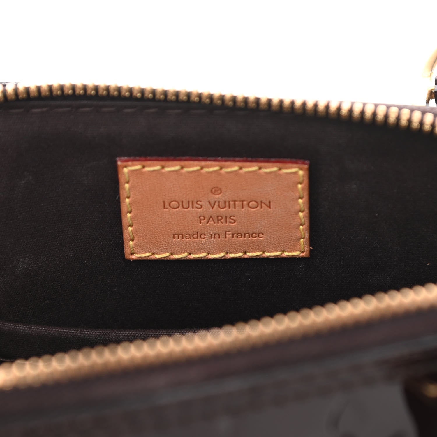 Louis Vuitton Vernis Alma BB Amarante 6 of 13