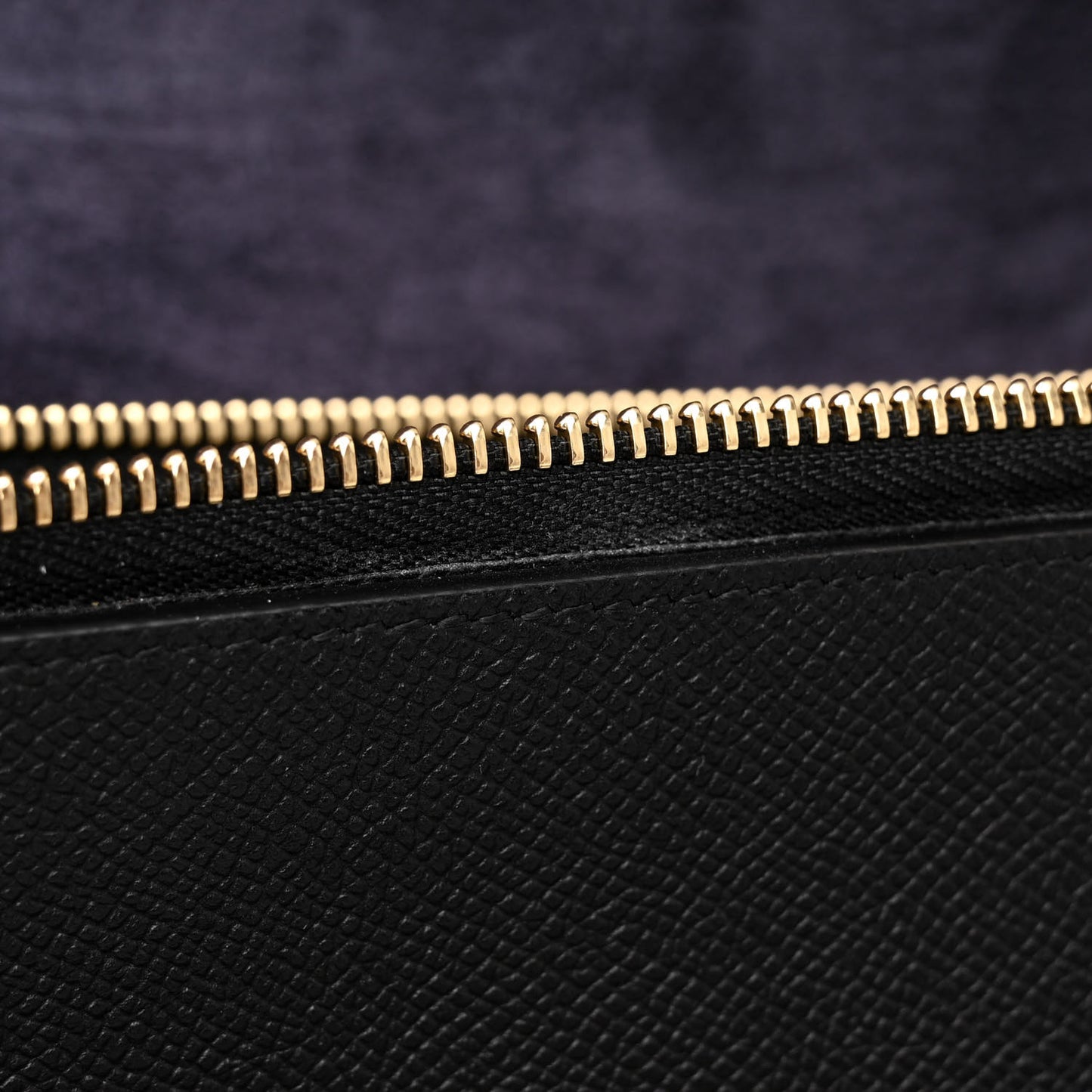 Grained Calfskin Mini Belt Bag Black