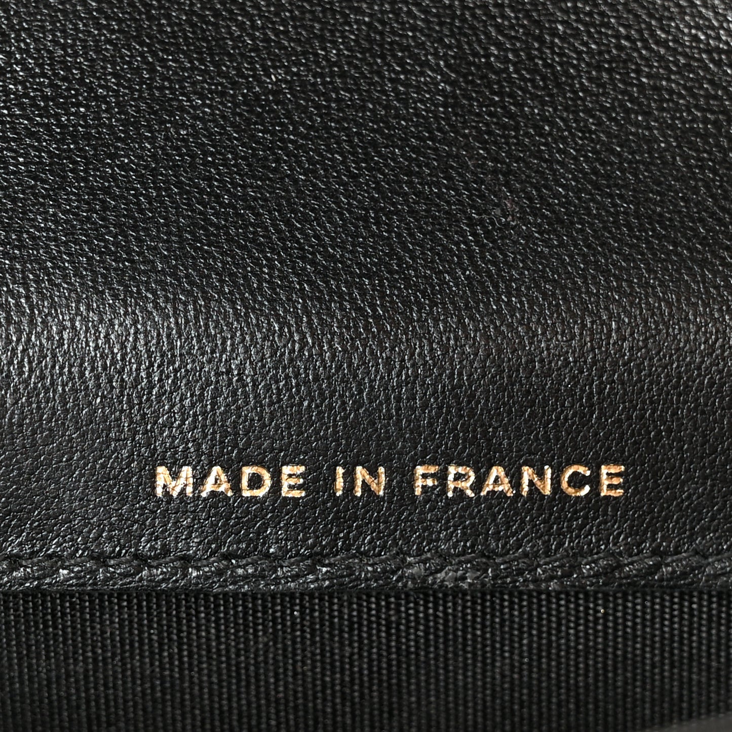Lambskin Quilted Top Handle Flap Coin Purse With Chain Black
