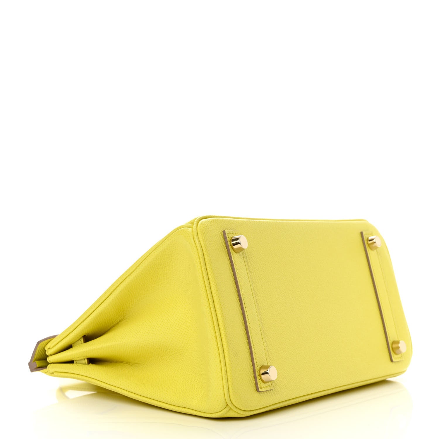 Hermes Epsom Birkin 25 Lime 4 of 11