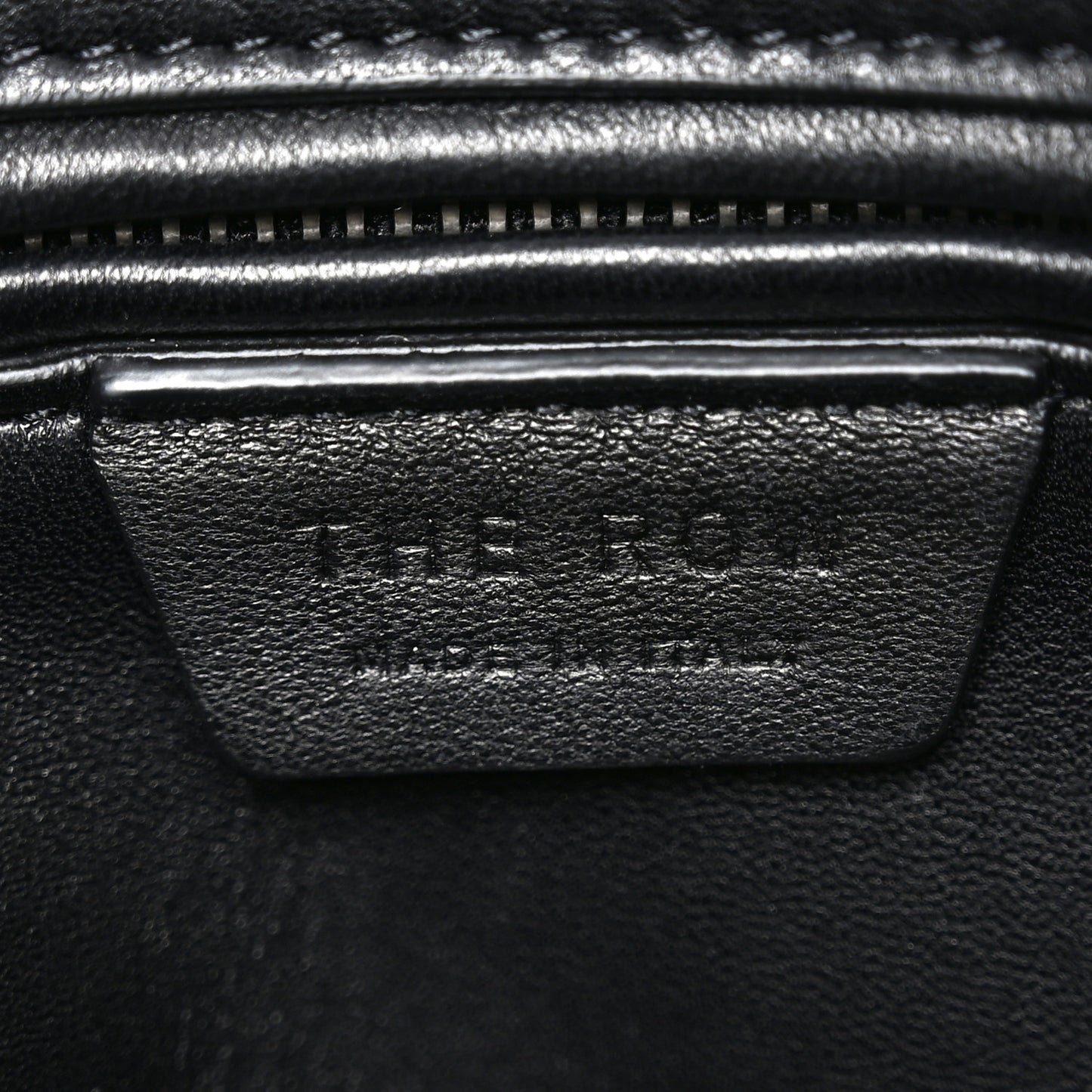 Matte Grained Calfskin India 10 Black