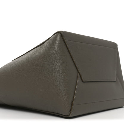 Celine Soft Grained Calfskin Sangle Bucket Bag Taupe 8 of 9