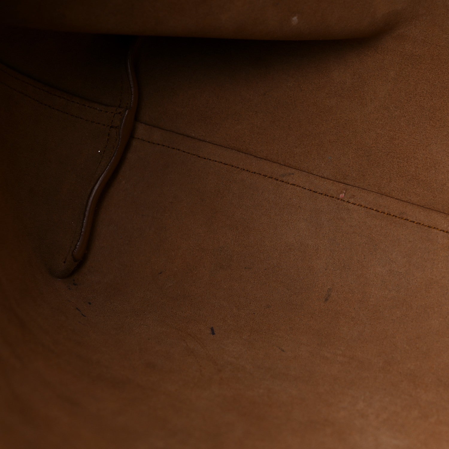 Saint Laurent Calfskin Large Shopping Tote Dark Tan 15 of 19
