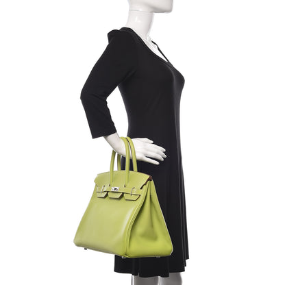 Hermes Epsom Candy Birkin 35 Kiwi Lichen 2 of 41