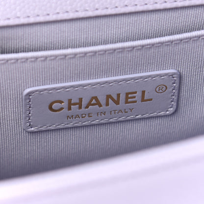 Chanel Caviar Quilted Medium Boy Flap Light Purple 6 of 9