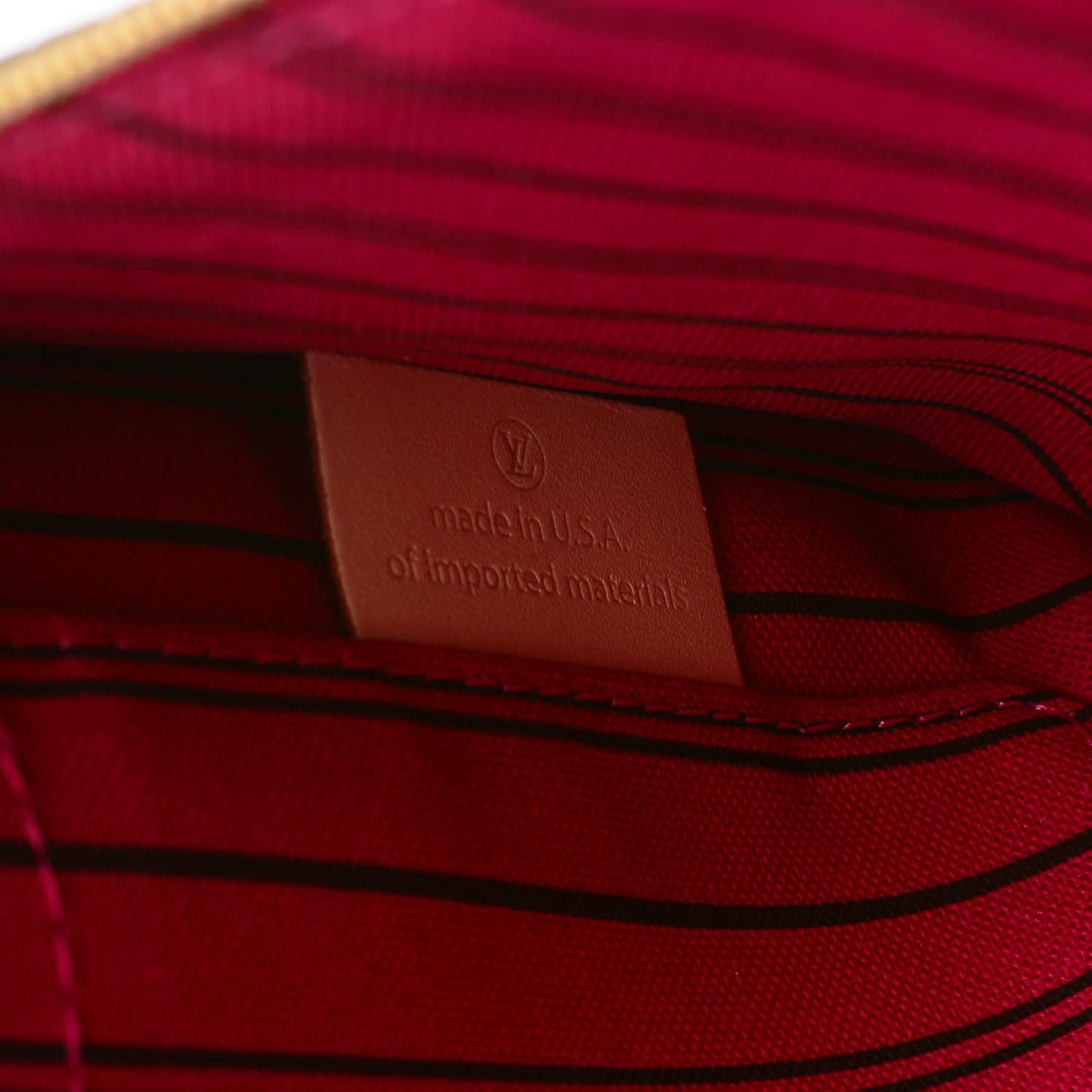 Monogram Neverfull MM GM Pochette Pivoine