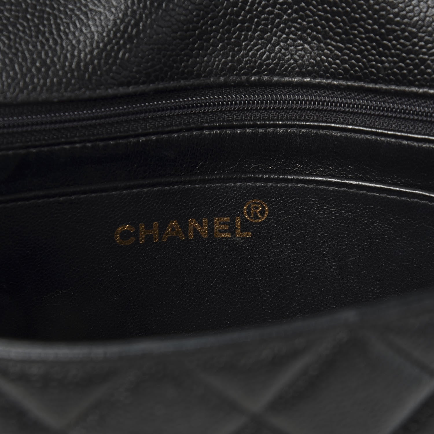 Chanel Caviar Quilted Medium Single Flap Black 7 of 12