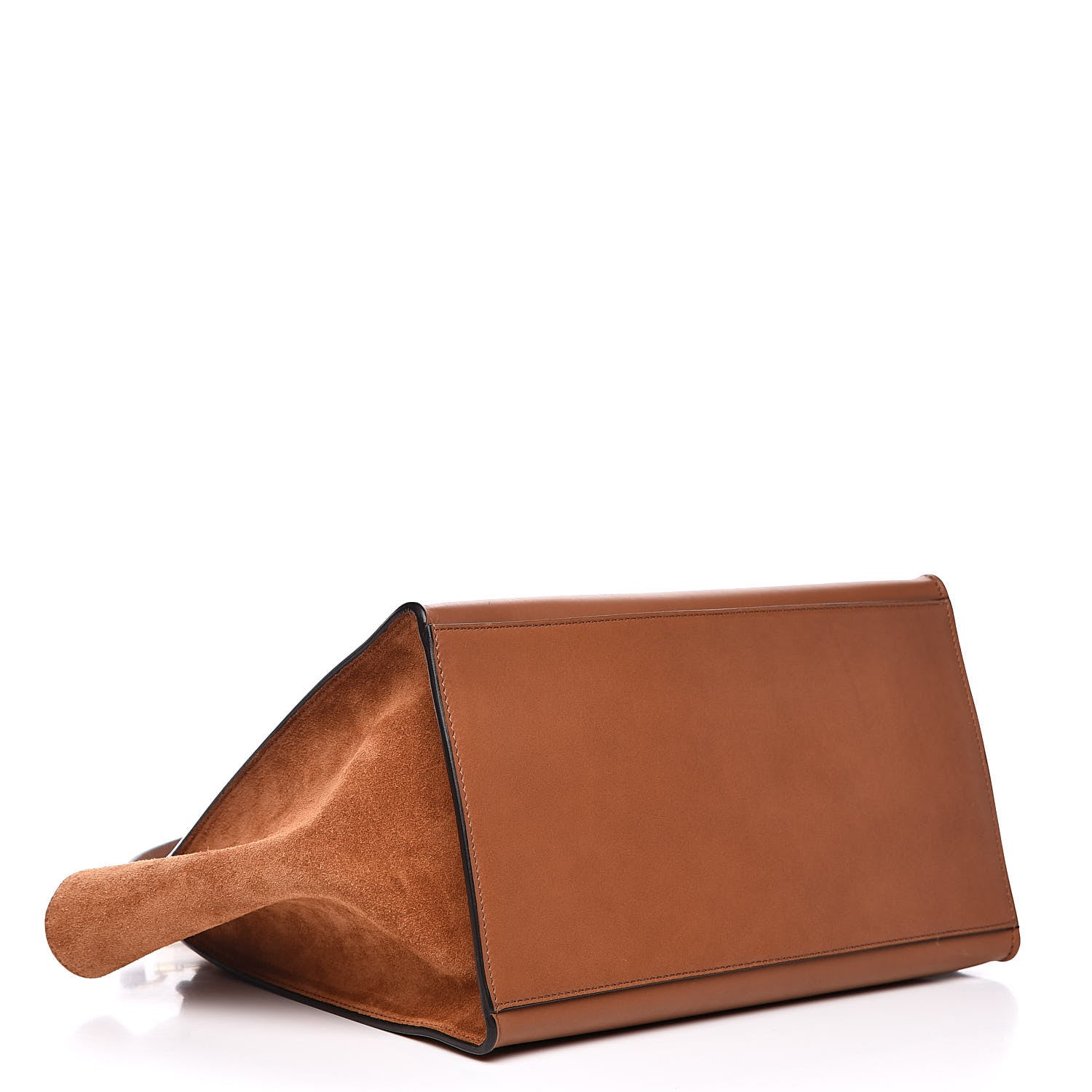 Celine Natural Calfskin Small Trapeze Tan 4 of 11
