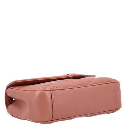 Saint Laurent Lambskin Chevron Quilted Small Loulou Hortensia 6 of 11