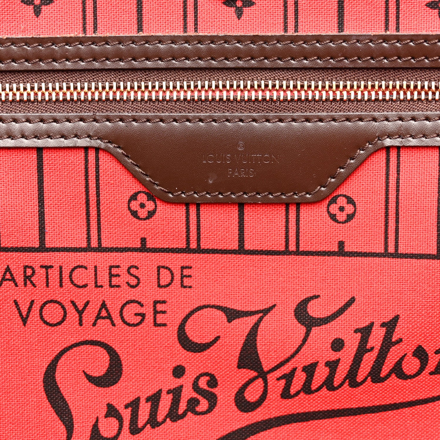 Louis Vuitton Damier Ebene Neverfull GM 6 of 13