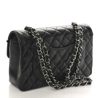 Chanel Caviar Quilted Small Double Flap Black 2 of 11