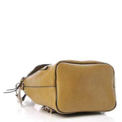Chloe Suede Calfskin Small Faye Backpack Dark Khaki 5 of 8
