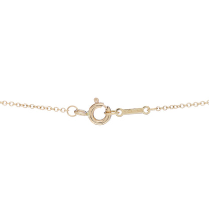 Tiffany 18K Yellow Gold Pearl Paloma Picasso Olive Leaf Pendant Necklace 4 of 4
