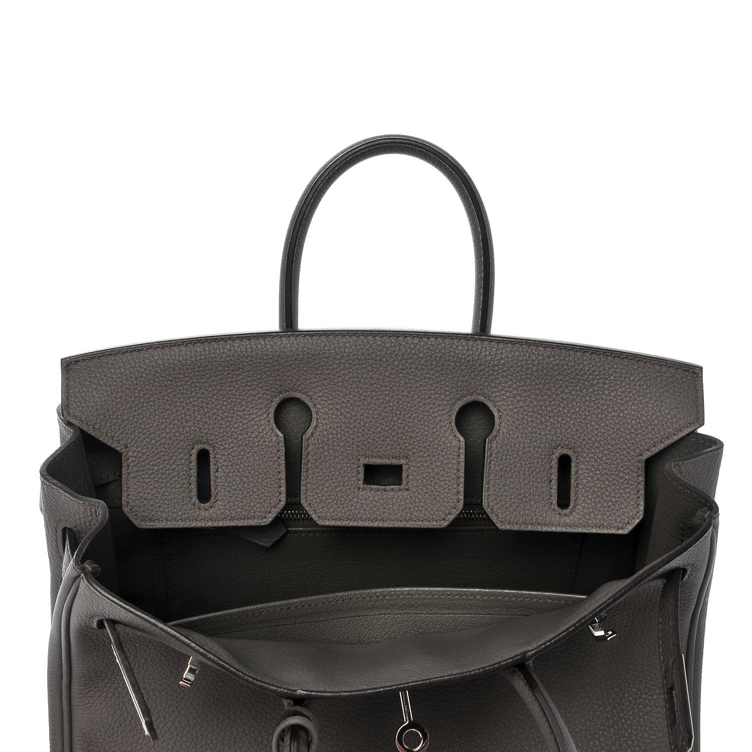 Hermes Togo Birkin 25 Etain 7 of 34