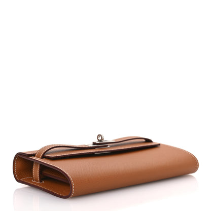 Hermes Epsom Kelly Wallet To Go Gold 4 of 16