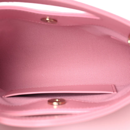 Chanel Shiny Lambskin Quilted Nano 31 Shopping Bag Pink 5 of 11
