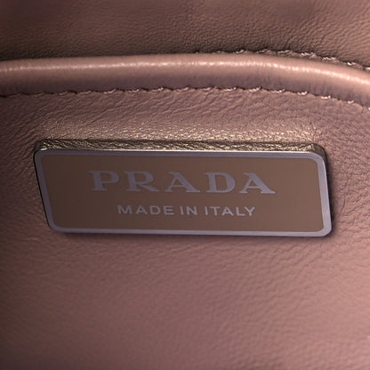 Prada Nappa Triangle Stitched Small Spectrum Bag Cipria 5 of 8