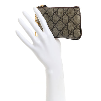 Gucci GG Supreme Monogram Key Case Brown 2 of 8