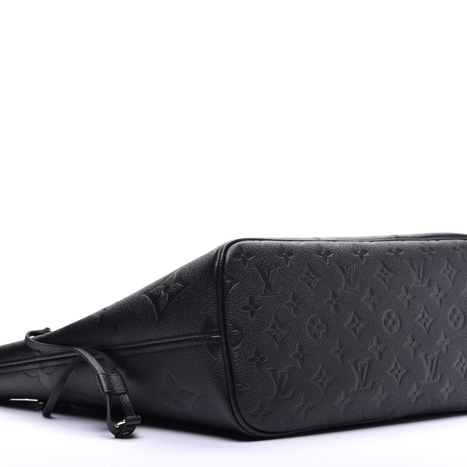 Louis Vuitton Empreinte Monogram Giant Neverfull MM Black 7 of 9
