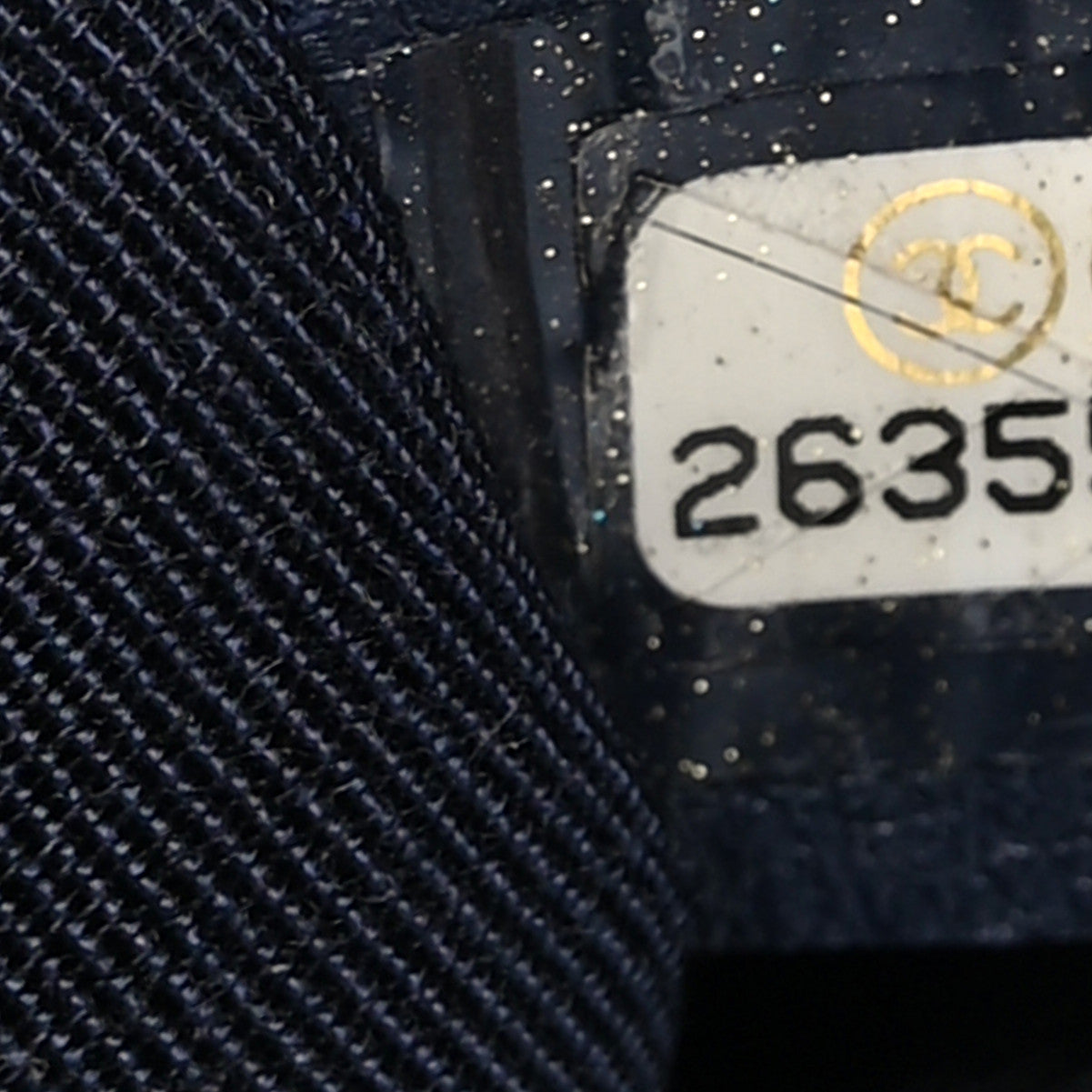 Chanel Lambskin Chevron Medium Boy Flap Dark Navy Blue 8 of 10