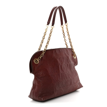 Louis Vuitton Monogram Paris Souple Whisper PM Burgundy 3 of 9
