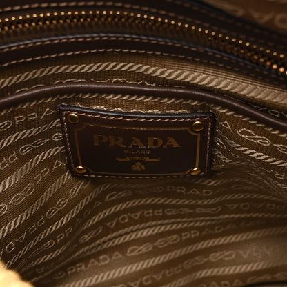 Prada Jacquard Logo Tote Corda Bruciato 5 of 9