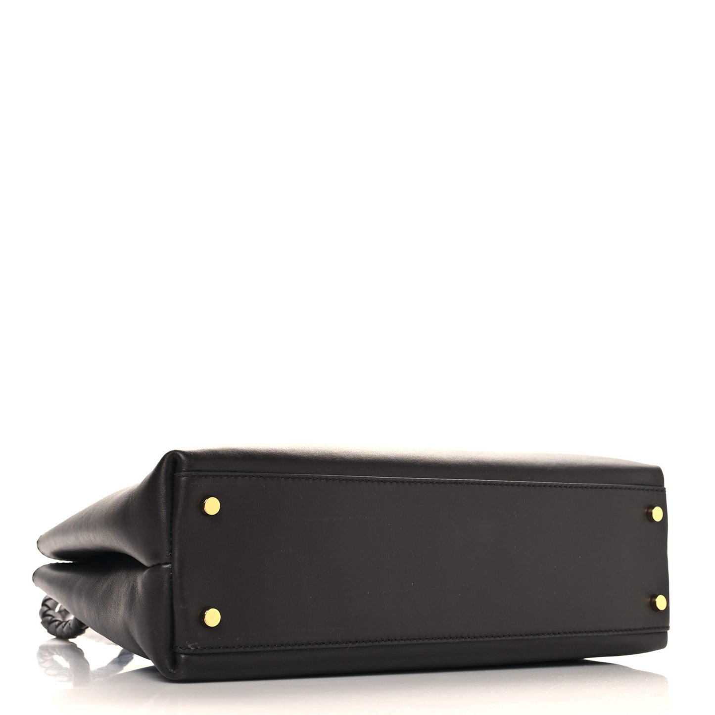 Silky Calfskin Medium Andiamo Shoulder Bag Fondant