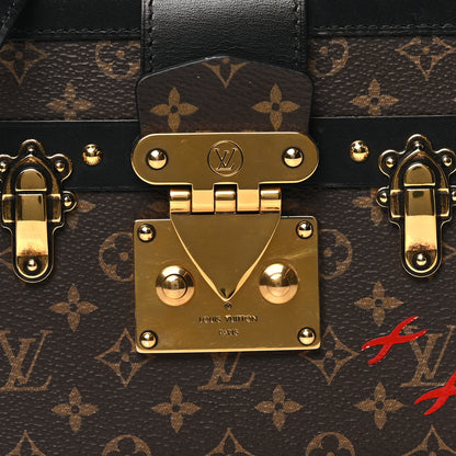 Louis Vuitton Monogram Petite Malle Black 8 of 10