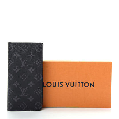 Louis Vuitton Monogram Eclipse Brazza Wallet 7 of 7