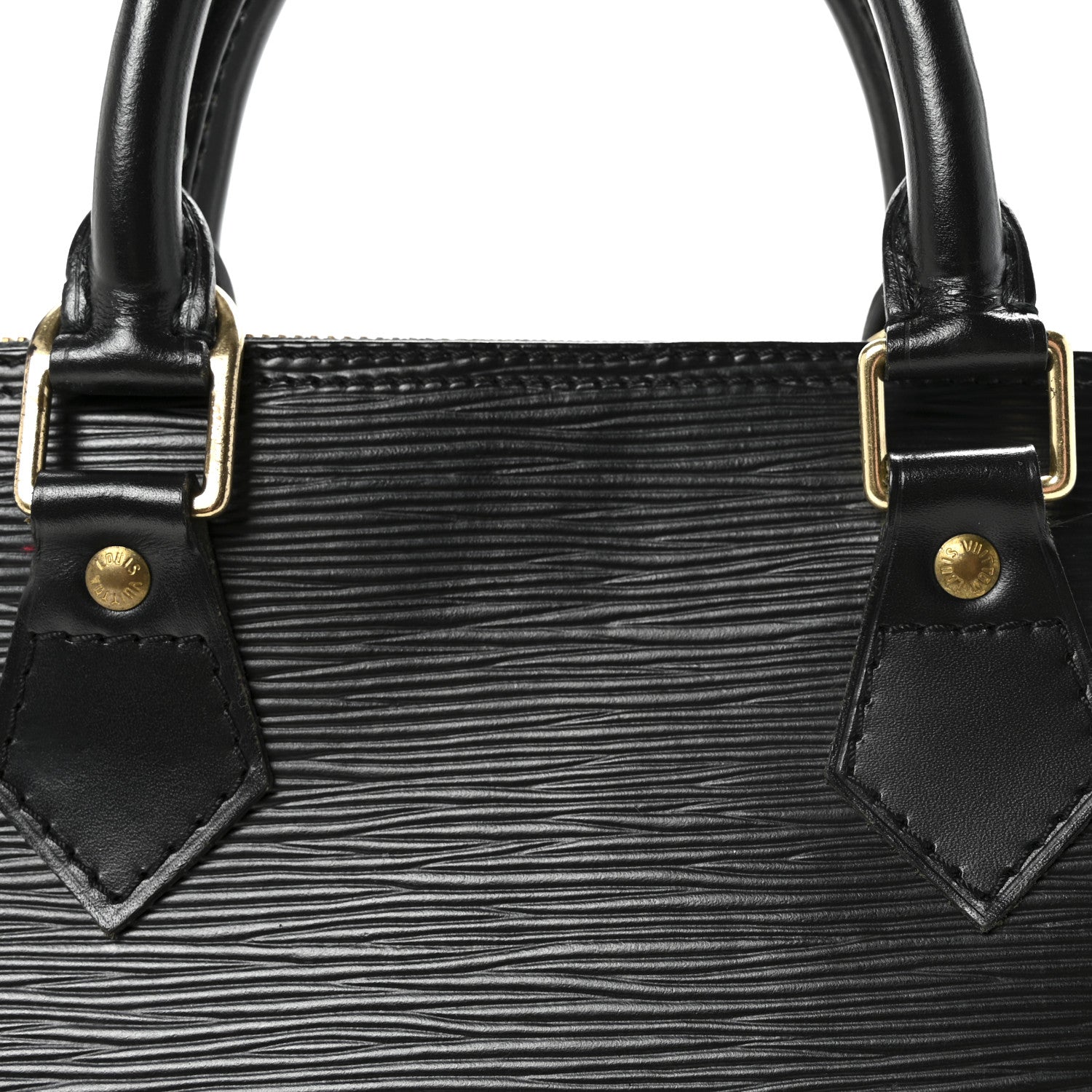 Louis Vuitton Epi Alma PM Black 7 of 9