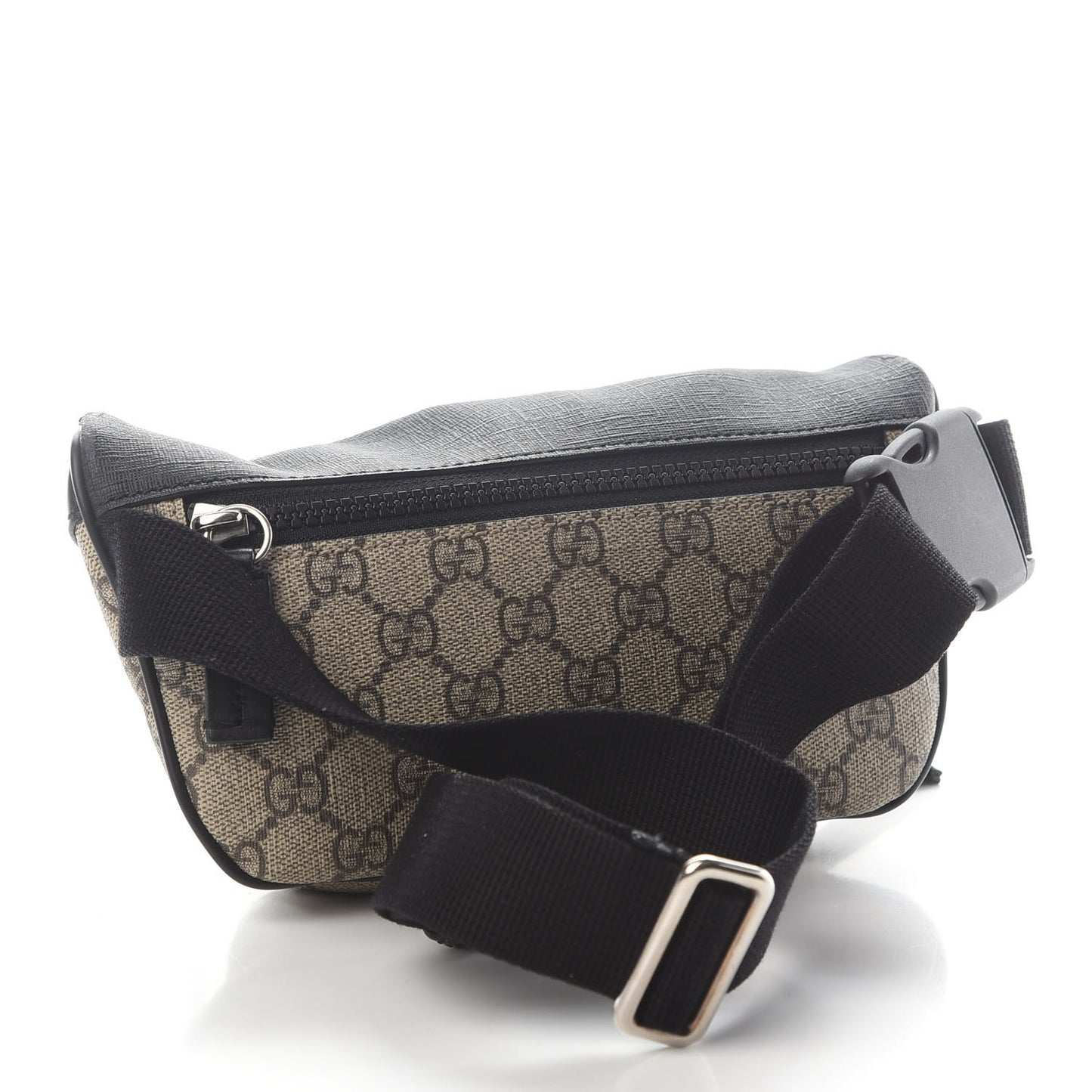 GG Supreme Monogram Belt Bag Black