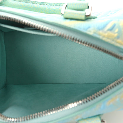 Louis Vuitton Empreinte Monogram Summer Stardust Speedy 20 Water Green 5 of 8