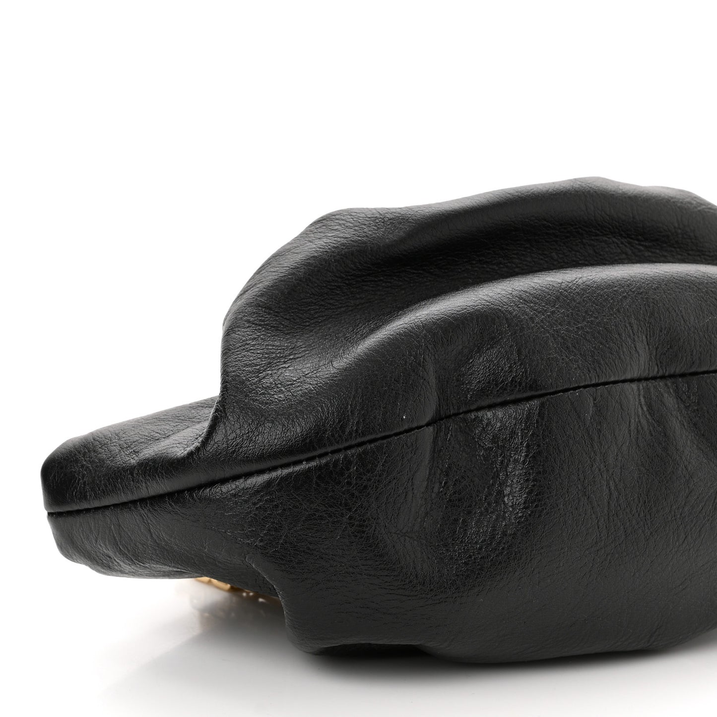 Calfskin Kenny Mini Shoulder Bag Black