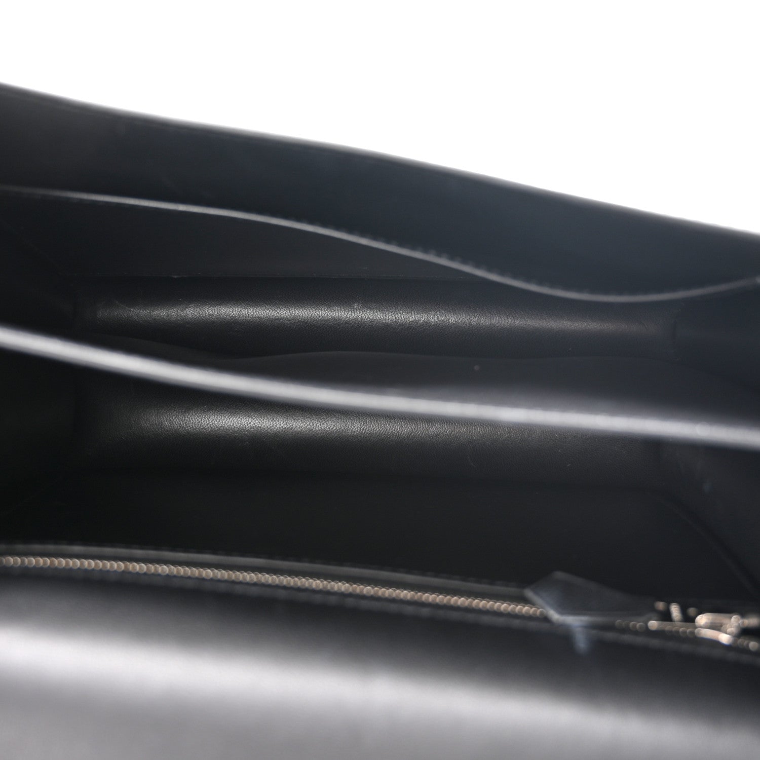 Hermes Madame Calfskin Lizard Constance 24 Black Ombre 5 of 15