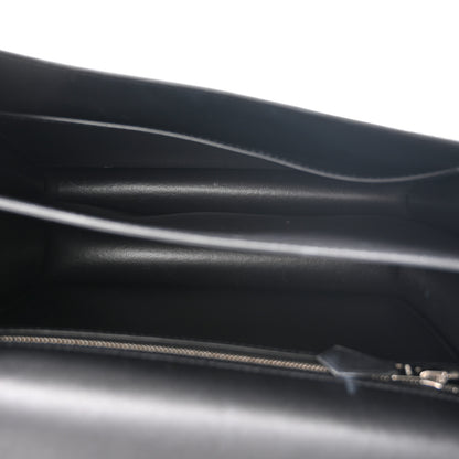 Hermes Madame Calfskin Lizard Constance 24 Black Ombre 5 of 15