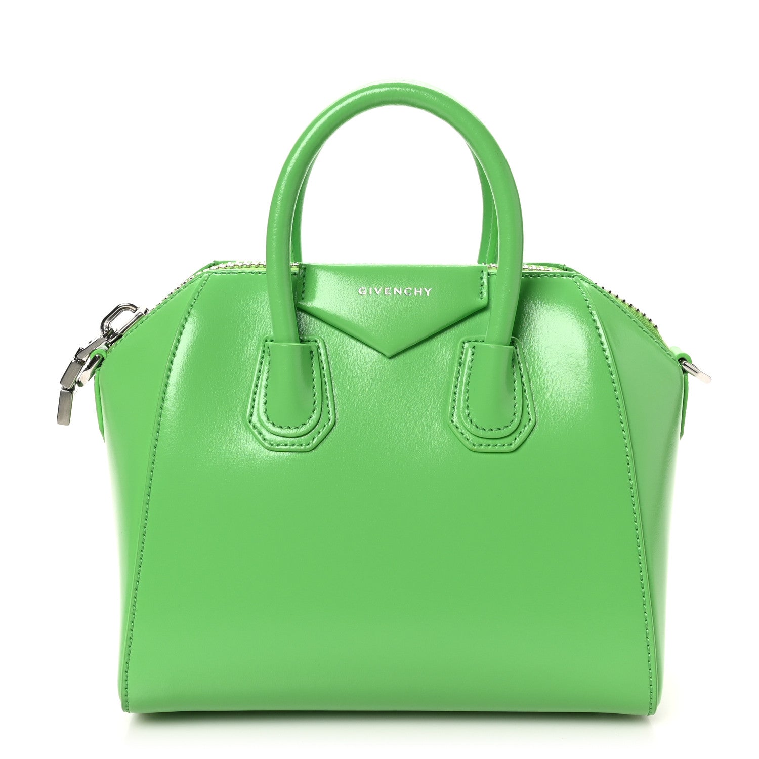 Givenchy Shiny Lord Calfskin Antigona Absynthe Green 1 of 10