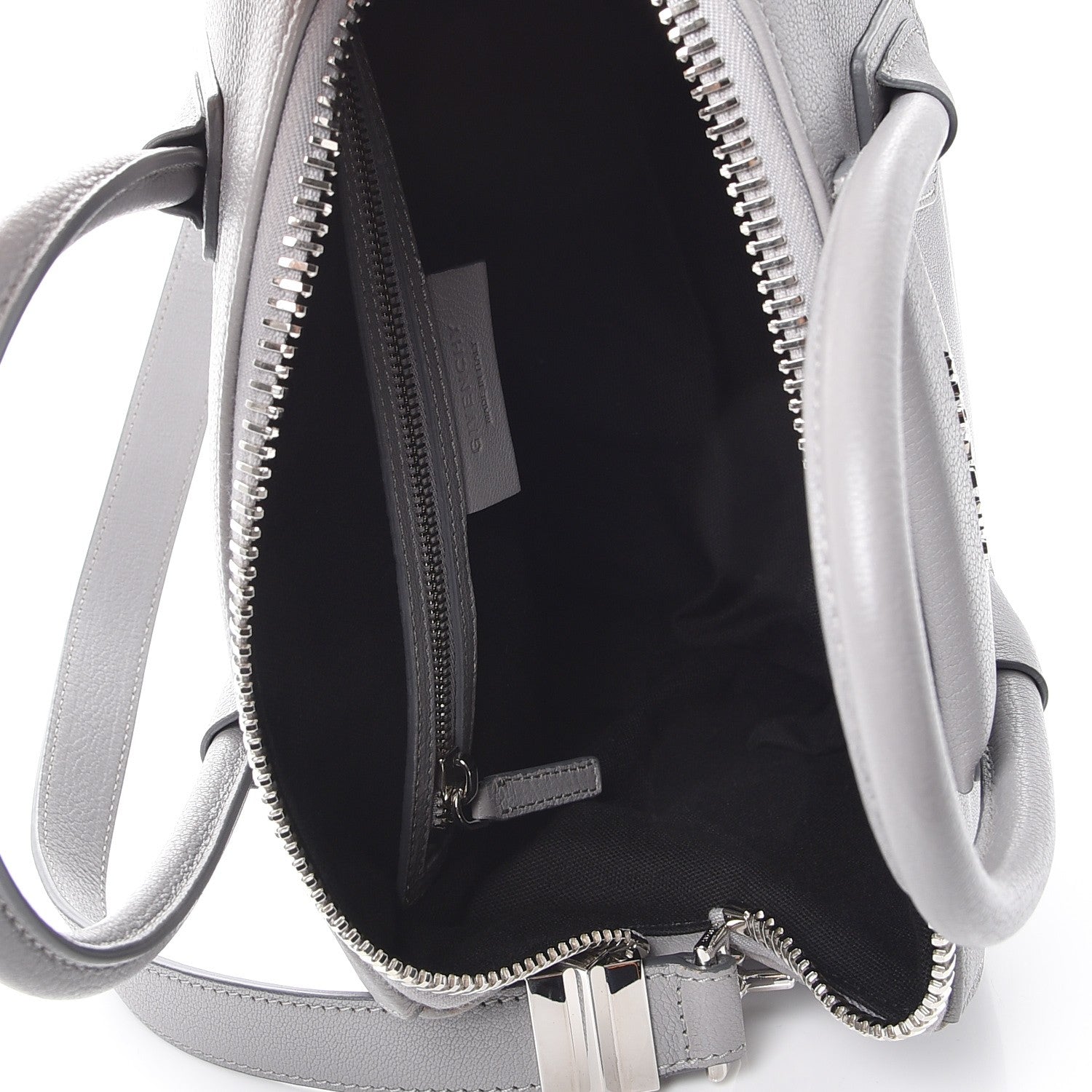 Givenchy Sugar Goatskin Small Antigona Pearl Grey 5 of 13