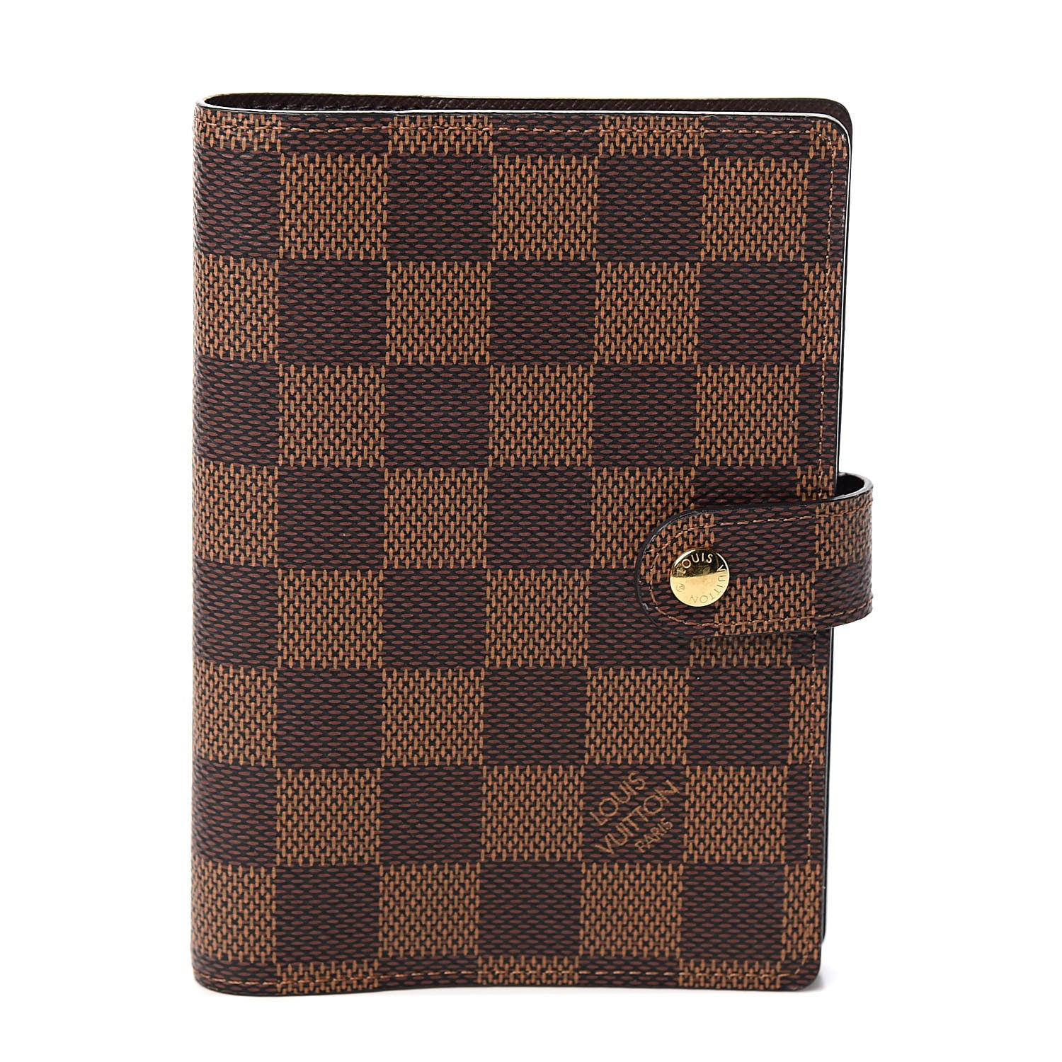 Louis Vuitton Damier Ebene Small Ring Agenda Cover 1 of 8