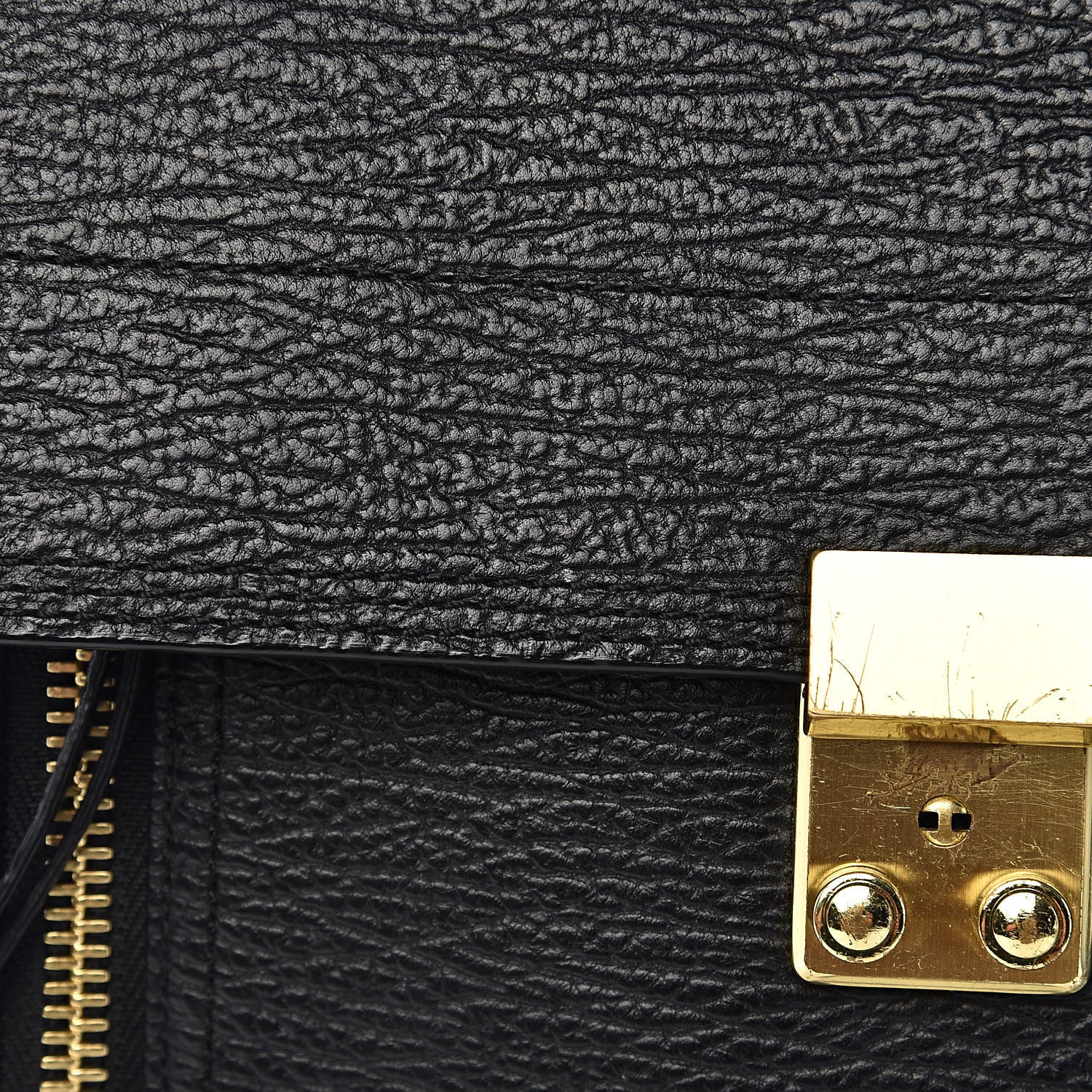 3.1 Phillip Lim 3.1 Textured Calfskin Pashli Backpack Black 14 of 16