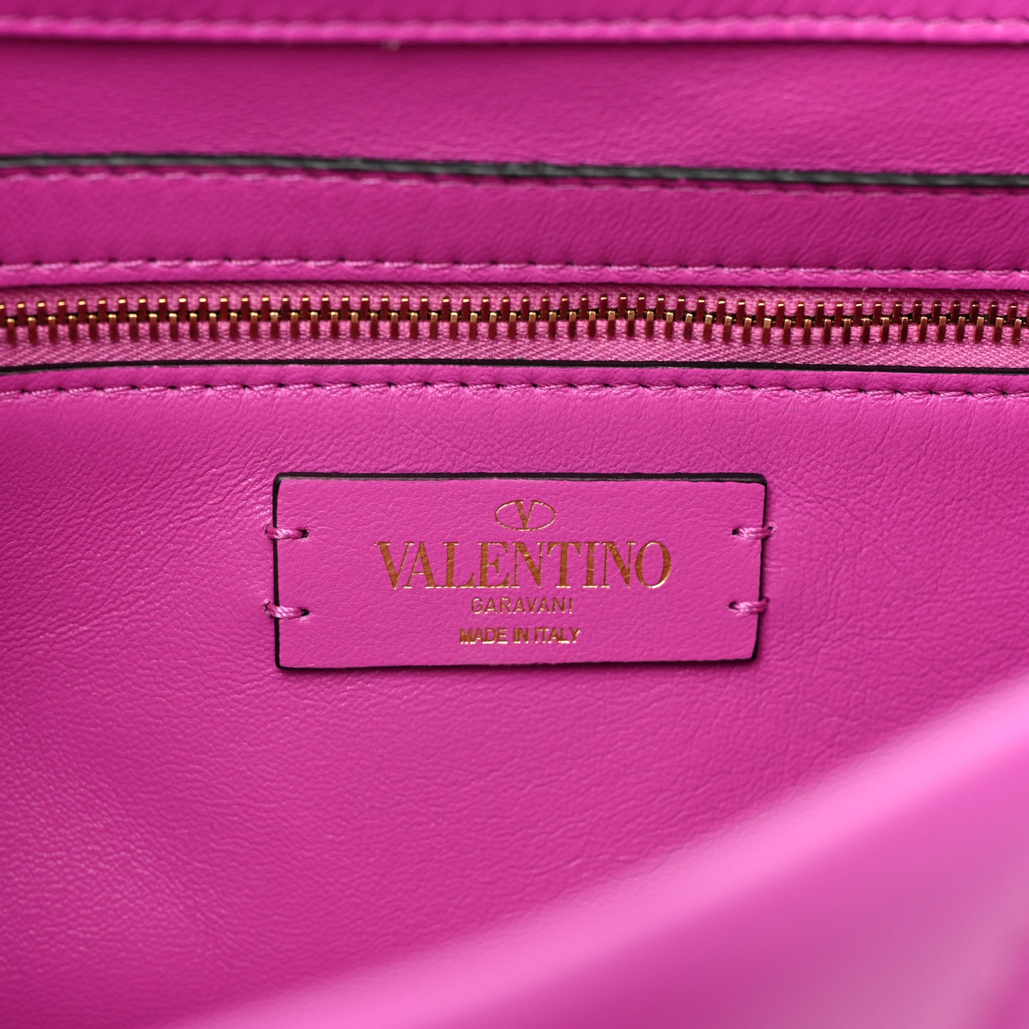 Nappa Large Roman Stud Shoulder Bag Radiant Orchid