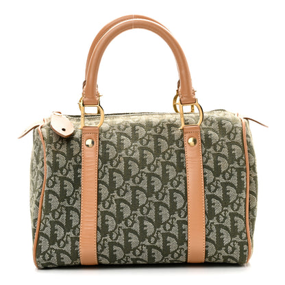 Christian Dior Monogram Boston Green 1 of 10
