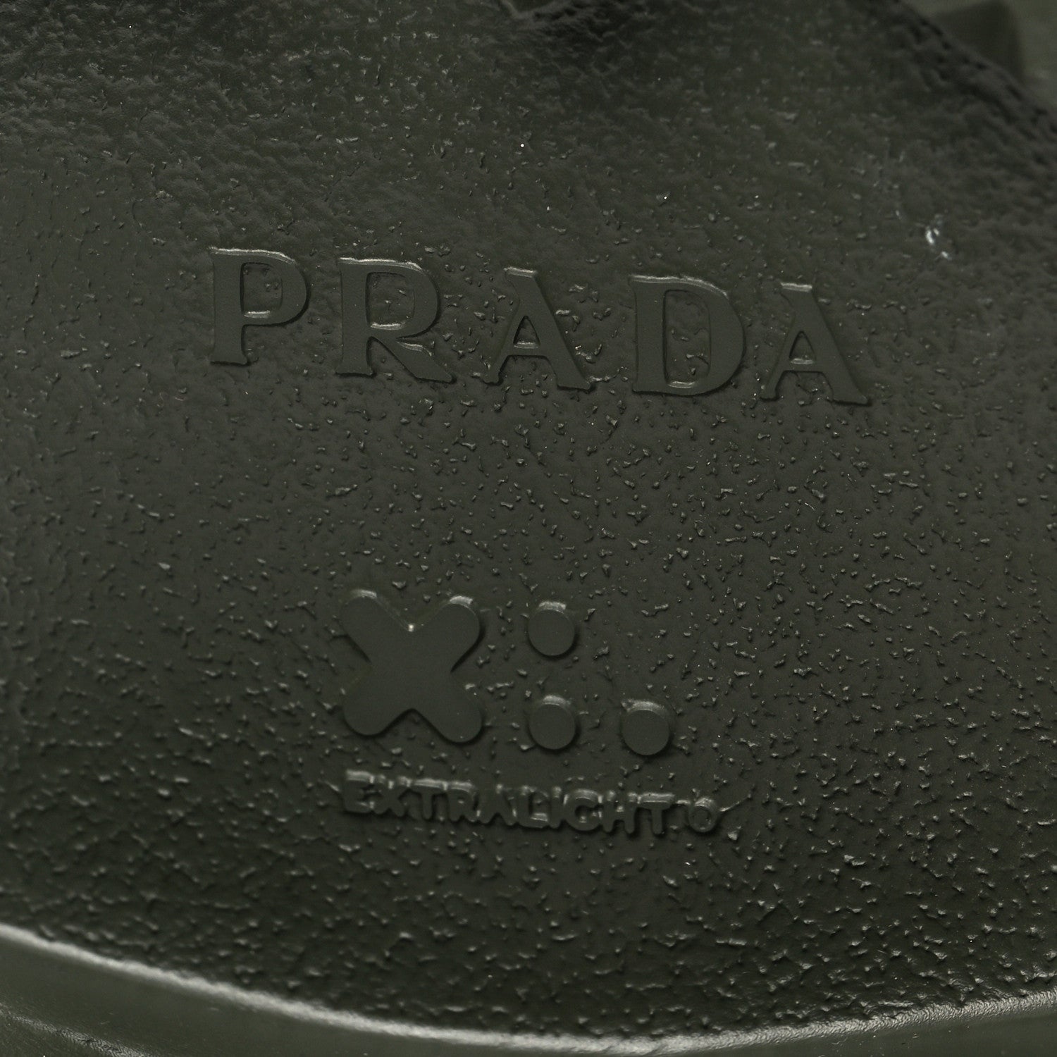 Prada Spazzolato Rois Re-Nylon Metal Triangle Logo Mens Monolith Pouch Pocket 60mm Combat Boots 8 Militare 6 of 7