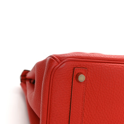 Hermes Togo Birkin 30 Capucine 13 of 16