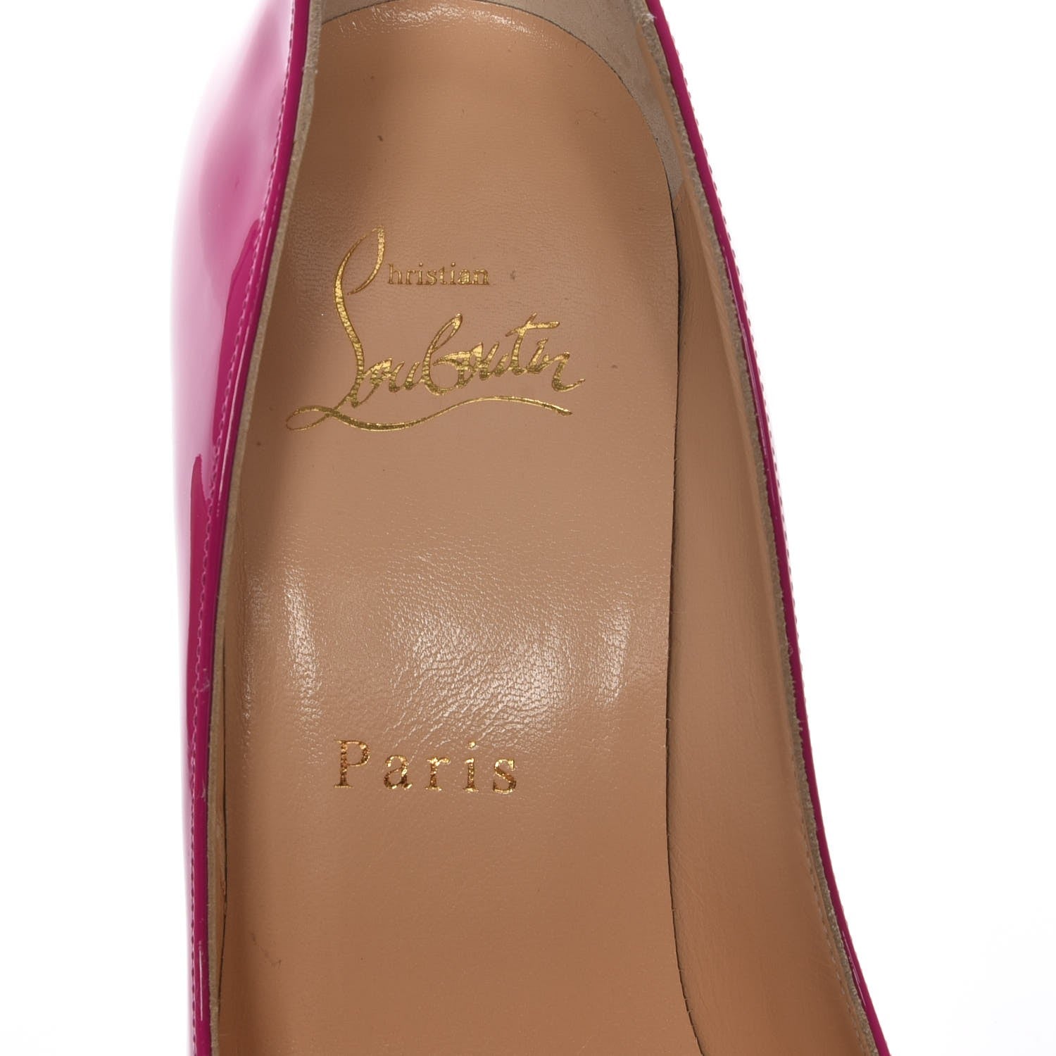 Christian Louboutin Patent Pigalle Follies 100 Pumps 36 Rose Indien 7 of 8